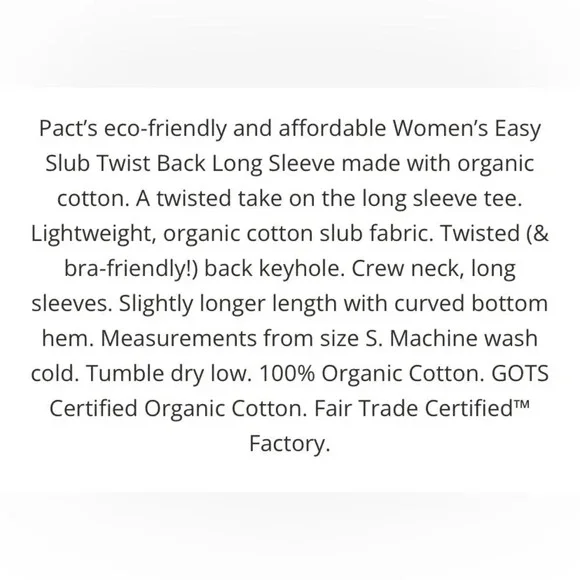 PACT Easy Slub Twist Back Long Sleeve Shirt in Harvest Stripe - Picture 7 of 7